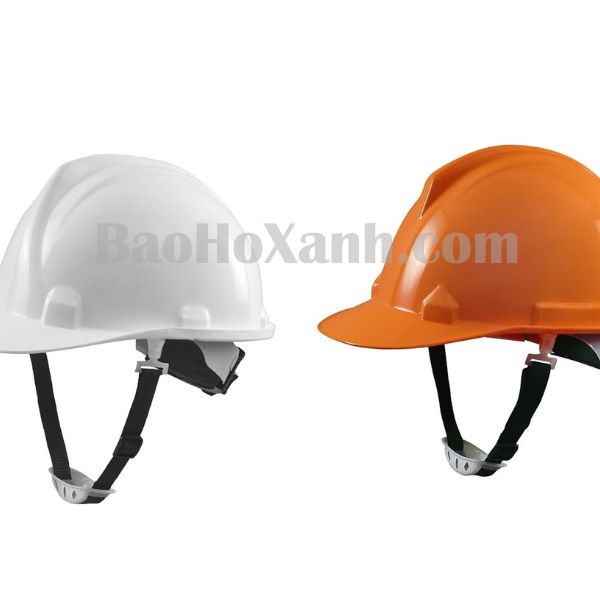 Mũ bảo hộ lao động có quai cằm và đai treo bên trong