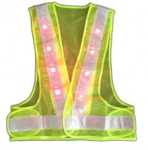 ao bao ho lao dong phan quang chu a den led mau xanh