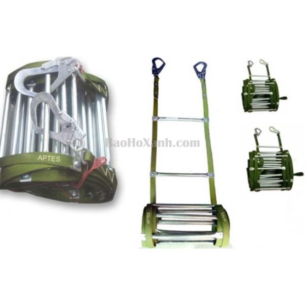 Dây Dù Ø8 – Ø40: Phân Loại Theo Đường Kính Và Tải Trọng 4 Thang dây cứu hộ dùng dây sợi tổng hợp chịu lực, bảo quản nơi khô ráo