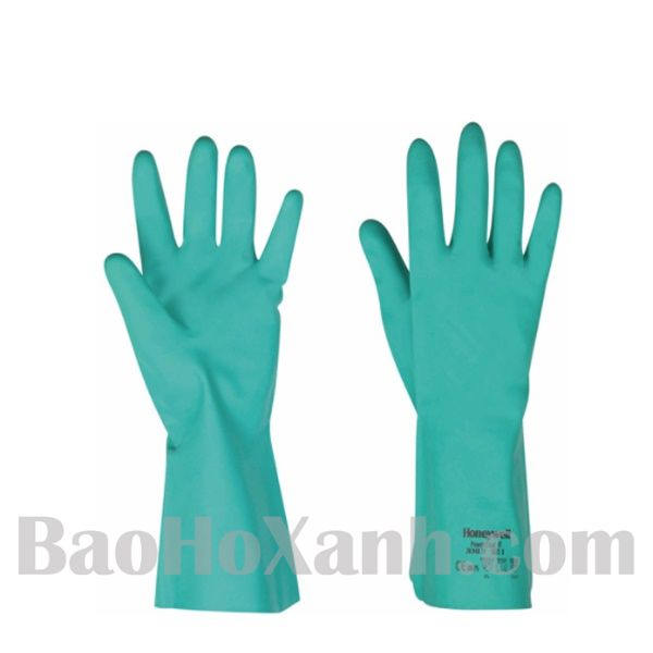 Găng Tay Hóa Chất: Thời Gian Xuyên Thấm Và Cách Ghép Đúng Vật Liệu 1 Đôi găng chống hoá chất cổ dài quá cổ tay, bề mặt lòng bàn tay có vân nhám tăng độ bám