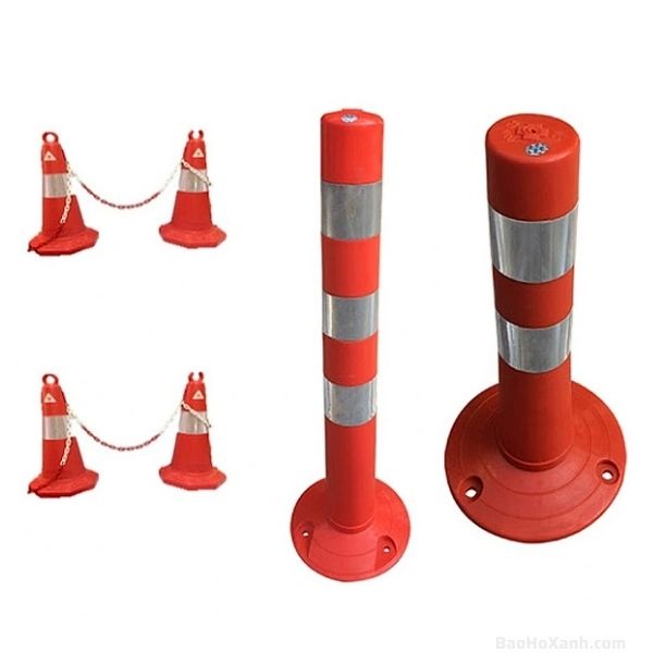 Chân đế rời nặng lồng qua thân trụ để giữ trụ đứng vững nơi có gió lùa