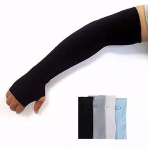 Găng Tay Vải Dài Che Nắng Hàn Quốc Tiêu Chuẩn Cao Cấp 2 găng tay vải