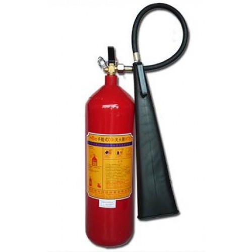 Thiết Bị Chữa Cháy – Bảo Vệ An Toàn Cuộc Sống 2 Bình chữa cháy khí CO2 loại xách tay với loa phun và vòi mềm gắn trên cổ bình