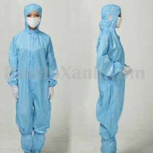 Quần Áo Phòng Sạch Liền Quần Chất Lượng Tại TPHCM 6 Quần Áo Phòng Sạch Tiêu Chuẩn