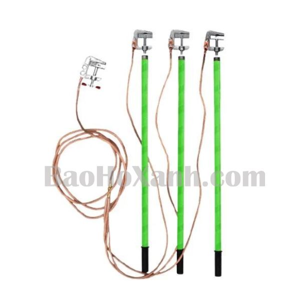 Bộ tiếp địa di động đưa lên dây bằng sào cách điện