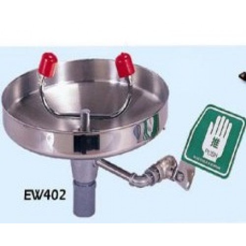 Bồn rửa mắt khẩn cấp EW402 mã BRM0001 dạng đứng có bàn đạp chân
