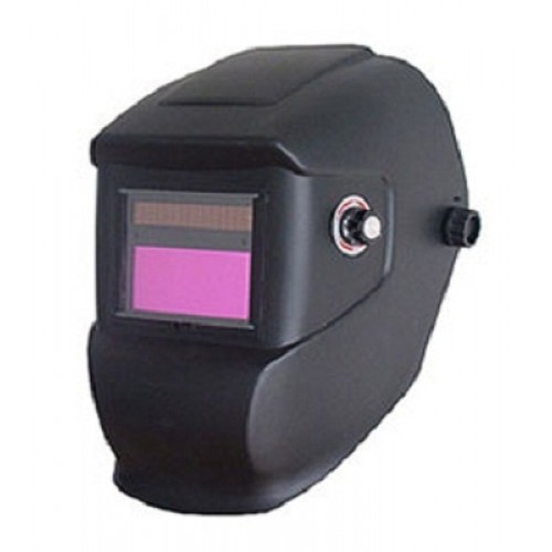 Mặt Nạ Hàn Điện Tử Đài Loan: Cảm Biến Và Cách Kiểm Tra 1 Mặt nạ hàn trùm đầu vỏ nhựa đen với ô kính lọc tự động ở chính giữa
