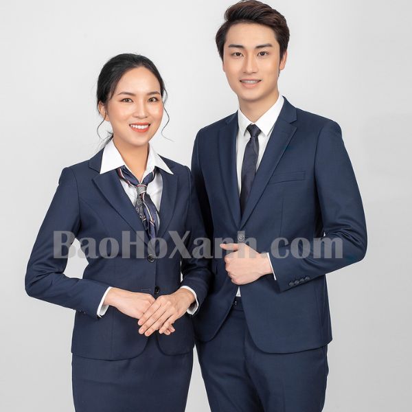 Đồng Phục Ngân Hàng Lựa Chọn Nâng Cao Hình Ảnh 2 Bộ đồng phục văn phòng dùng cho khối giao dịch