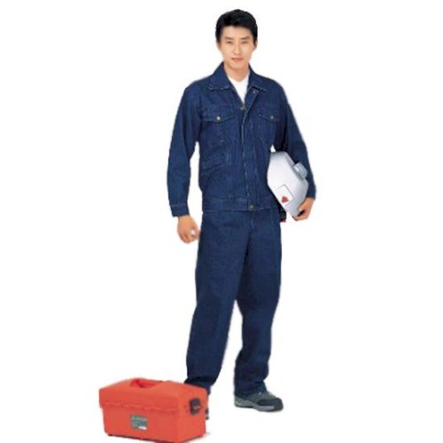 Quần Áo Jean Bảo Hộ: Độ Dày Oz Và Giới Hạn 1 Bộ đồ jean bảo hộ gồm áo khoác và quần dùng trong xưởng cơ khí