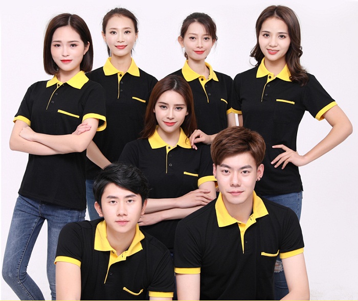 Đặt Áo Theo Yêu Cầu Và Những Điều Cần Lưu Ý 2 Áo thun đồng phục cổ tròn cho nhóm đi dã ngoại