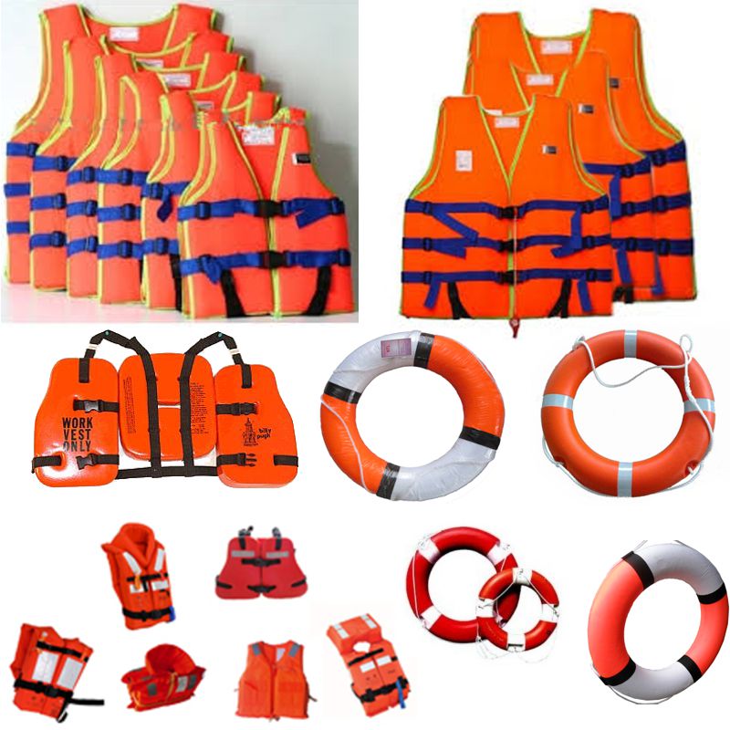 Áo Phao Cứu Hộ Thông Dụng Và Cách Lựa Chọn Áo Phao 2 Áo phao xốp màu cam với tấm nổi chèn trong vỏ vải
