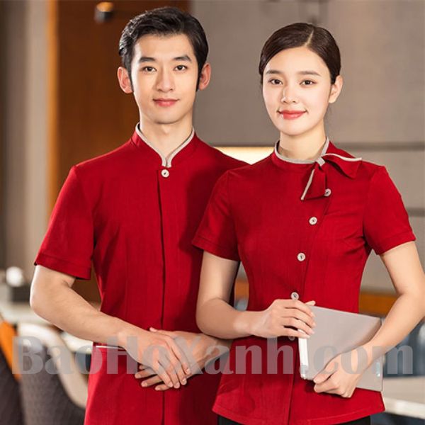 Bộ đồng phục cho nhân viên ngành dịch vụ ăn uống
