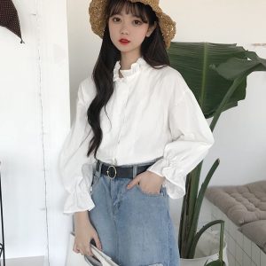 Các Kiểu Áo Sơ Mi Nữ Thanh Lịch 1 Các kiểu áo sơ mi nữ thanh lịch