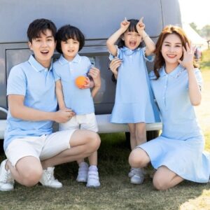 Áo Đồng Phục Gia Đình Xinh Số 1 Hiện Nay 1 Áo đồng phục gia đình đẹp