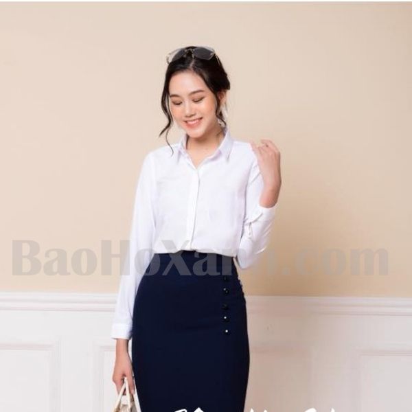 Áo Sơ Mi Nữ - Kiểu Đồng Phục Không Ngừng Hot Trong 2023 2 Áo Sơ Mi Nữ Kiểu Hàn Quốc