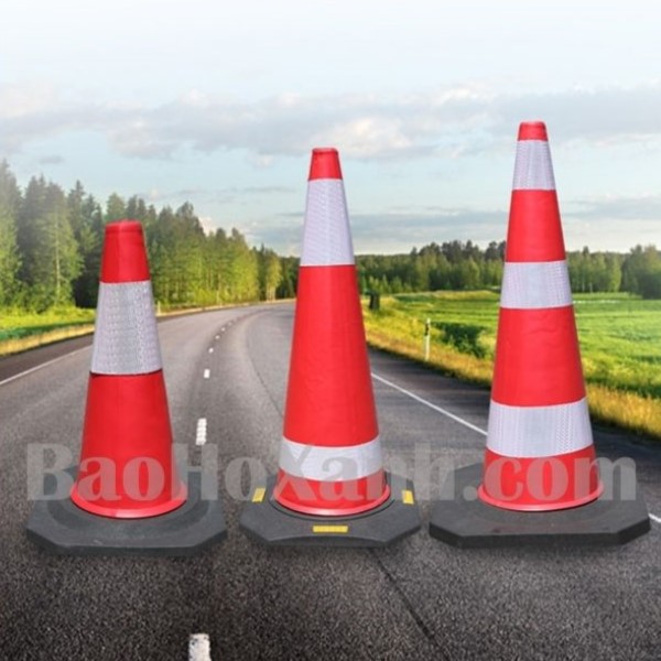 Cọc Tiêu Giao Thông Nhựa Tròn Phản Quang Phân Làn Giao Thông Hiệu Quả 1 Cọc Tiêu Giao Thông Chóp Nón
