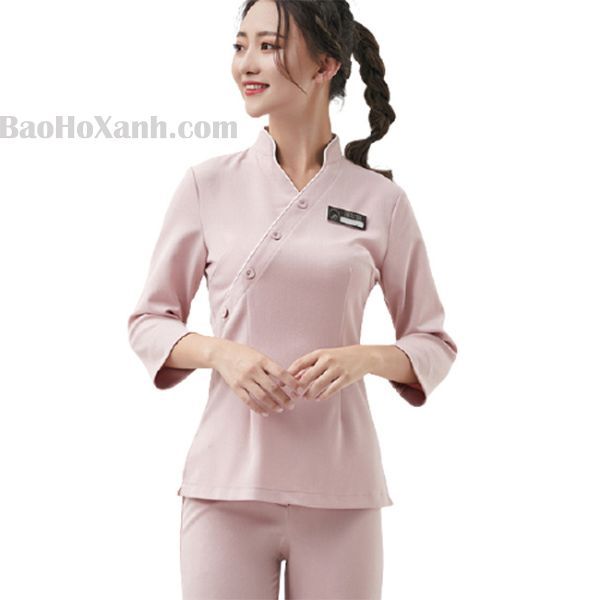 Đồng Phục Spa Cổ Tàu Cao Cấp