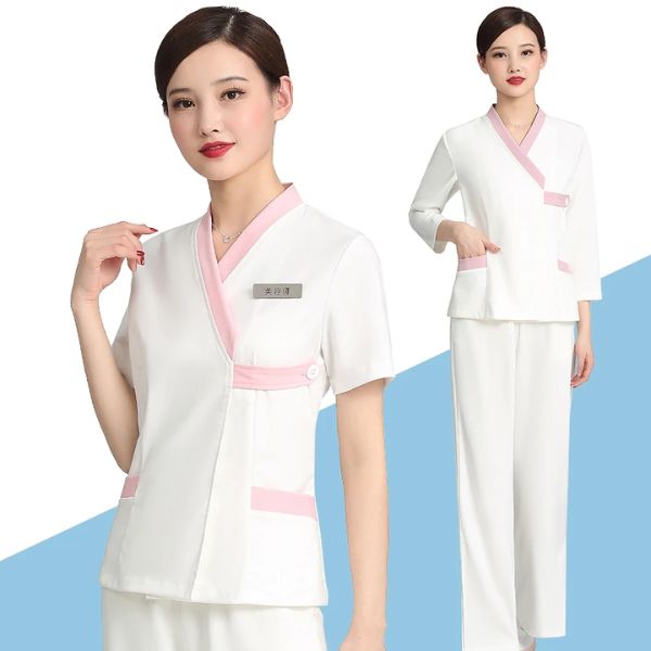 Đồng Phục Spa Vải Cotton Thời Trang