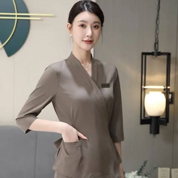 5 Tiêu Chuẩn Thiết Kế Đồng Phục Spa Nữ Thanh Lịch Định Hình Thương Hiệu Cao Cấp 3 Đồng Phục Spa Nữ Thanh Lịch Hiện Đại