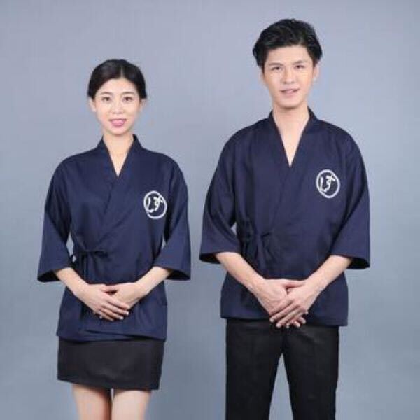 Áo Bếp Nhật Kimono Tiện Lợi