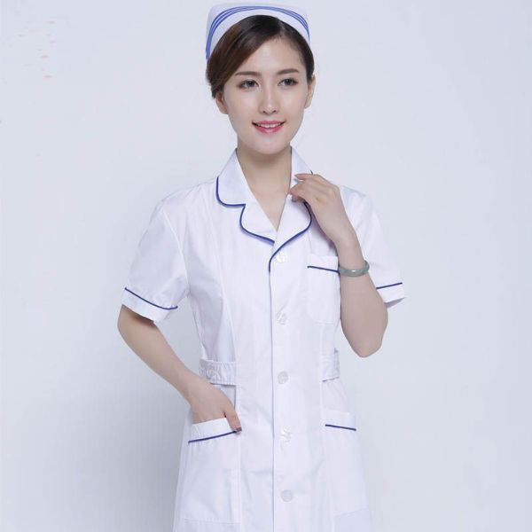 Áo Blouse Y Tá Nữ Dày Dặn