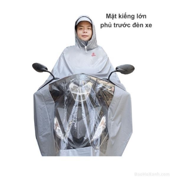 Áo mưa ENCIR chất liệu trong màu nhìn xuyên được