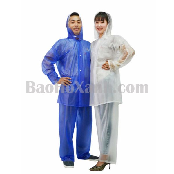 Phần cạp quần của bộ áo mưa rời