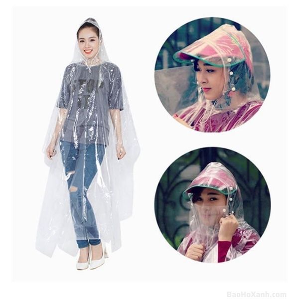 Áo Mưa Trong Suốt Bền Bỉ
