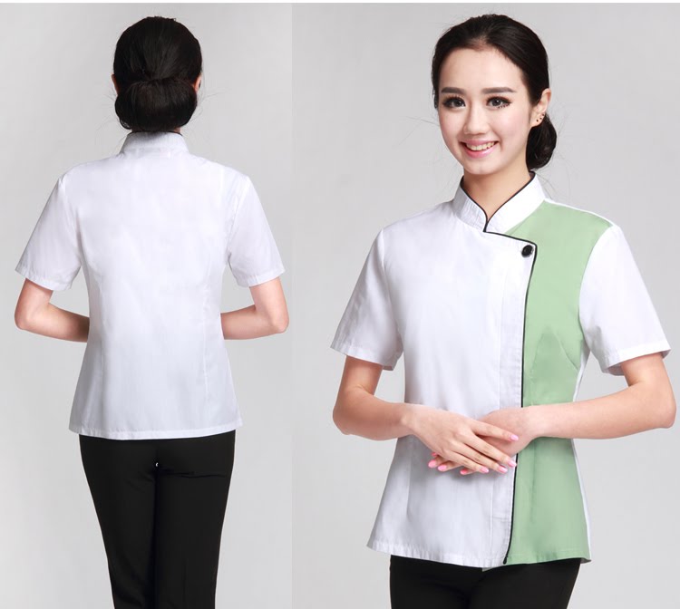 Quần Áo Tạp Vụ Thiết Kế Trang Nhã Cho Nữ nhìn tổng thể