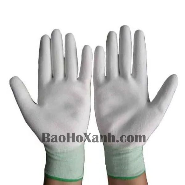Găng Tay Phòng Sạch Polyester Không Xơ Vải nhìn tổng thể