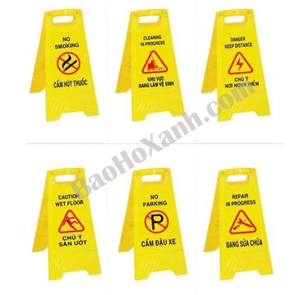 Biển Cảnh Báo Chữ A Cầm Tay