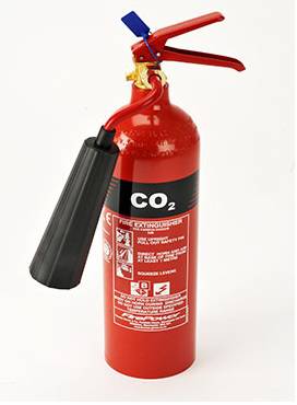 Bình chữa cháy CO2 3kg dùng cho phòng máy và tủ điện