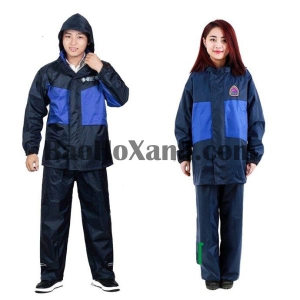 Bộ áo đi mưa hai lớp tách lớp chống nước và lớp trong