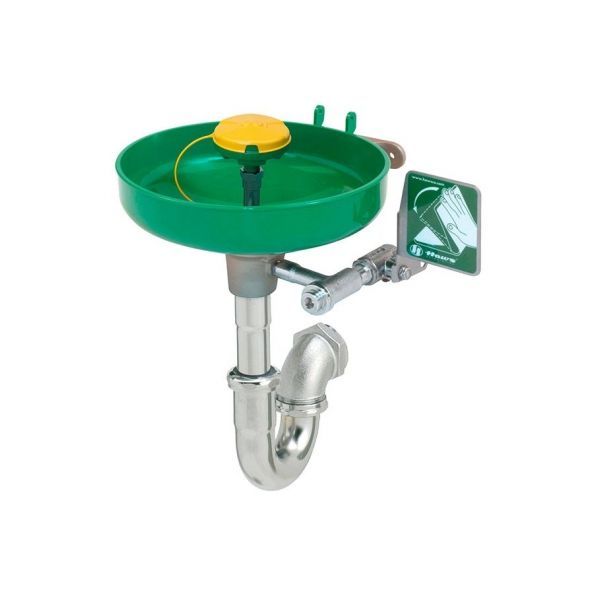 Bồn rửa mắt khẩn cấp Haws bồn ABS 11 inch màu xanh lá