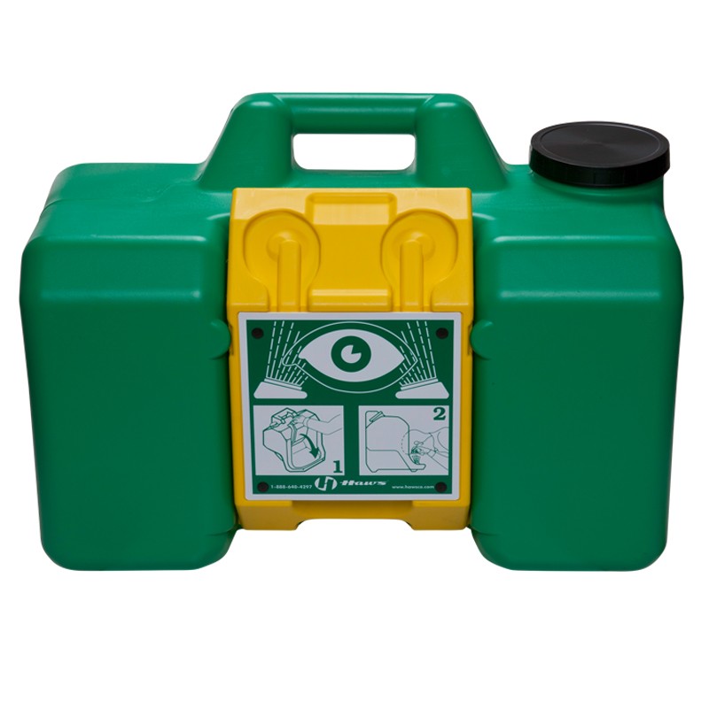 Bồn rửa mắt khẩn cấp Haws di động dung tích 30 lít thân nhựa ABS