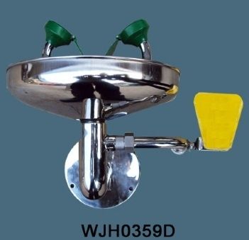 Bồn rửa mắt khẩn cấp WJH0359D treo tường thân inox SUS304