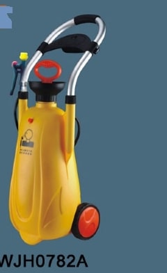 Bồn rửa mắt khẩn cấp WJH0782A dáng cột cao dễ nhìn thấy từ xa