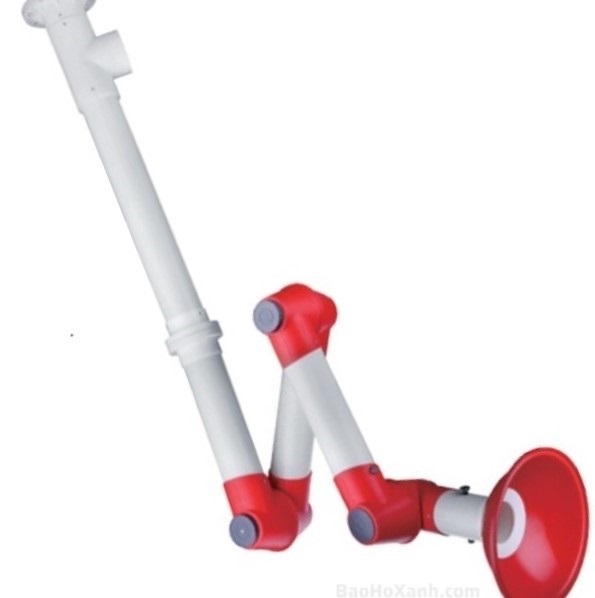 Chụp hút phòng thí nghiệm WJH0604B miệng chụp 375mm treo trên vị trí đun nóng