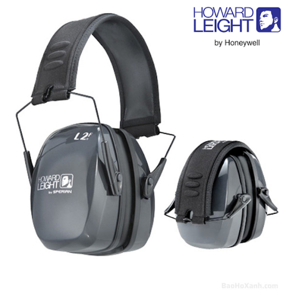Chụp tai chống ồn Howard Leight Leightning L2 ở trạng thái gập gọn