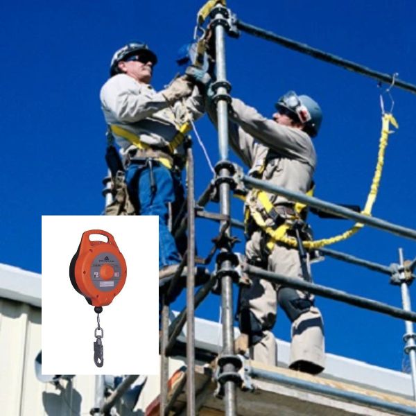 Cuộn dây tự hãm dài 15m model AN12015T dùng cho mái nhà xưởng và silo