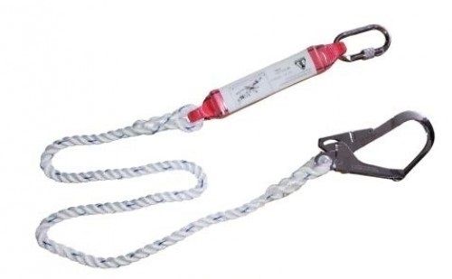 Dây đai an toàn giảm sốc một móc bản rộng 60mm với móc thép cỡ lớn