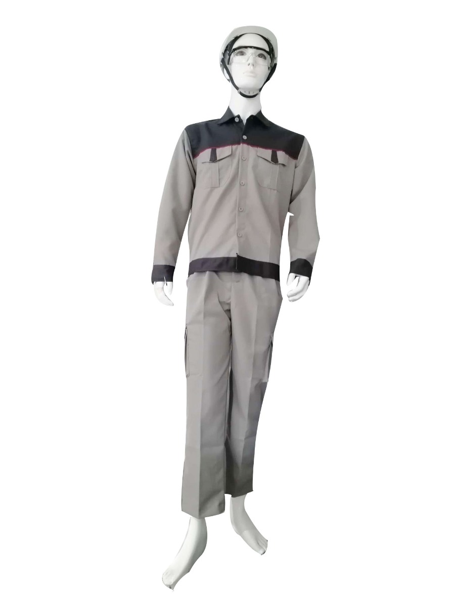 Đồng phục bảo hộ tay dài DBH0043 vải kaki may theo màu yêu cầu