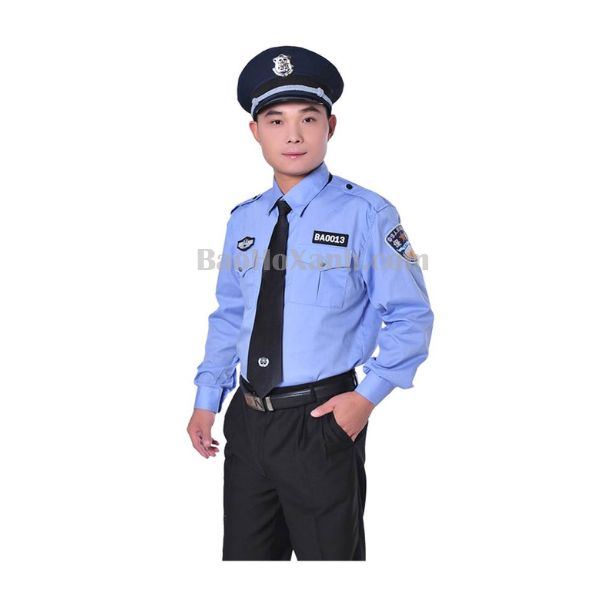 Đồng phục bảo vệ vải kaki may theo bộ cho công ty dịch vụ bảo vệ