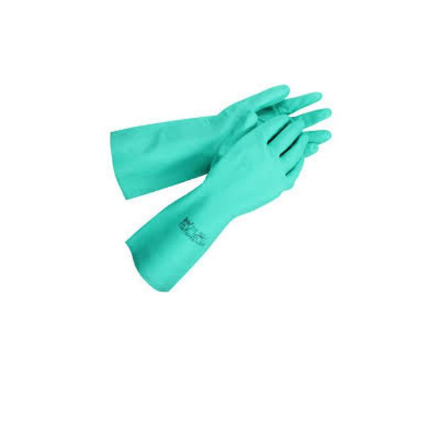 Găng tay nitrile công nghiệp NEB2113 phần cổ kéo dài che cổ tay