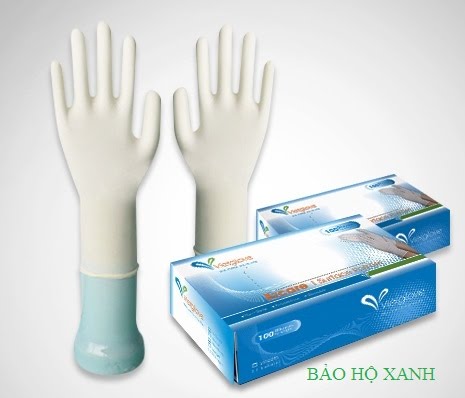 Găng tay phẫu thuật không bột dùng cho thao tác vô trùng tại phòng thủ thuật
