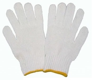 Găng tay sợi dệt loại dày sáu mươi gram cho công việc bốc xếp
