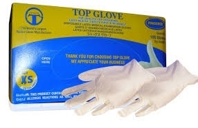 Găng tay Top Glove nitrile bản dài 12 inch che tới cổ tay