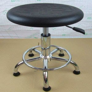 Ghế chống tĩnh điện mặt tròn Hàn Quốc GCT0007 dùng trong khu vực điện tử