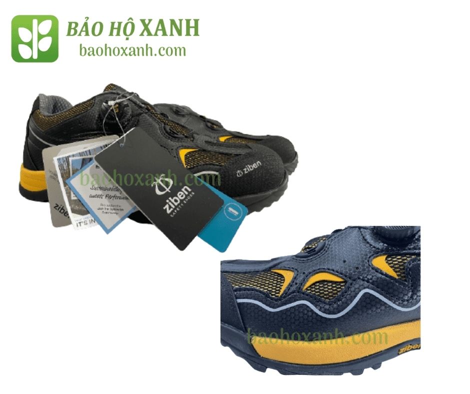 Giày bảo hộ Ziben kiểu dáng thể thao cổ thấp cho khối kỹ thuật