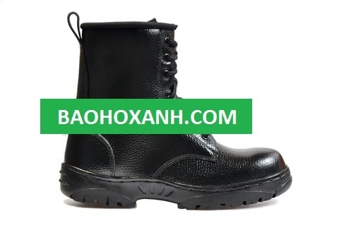 Giày bảo hộ lao động chống đinh KCEP KB2013 dáng boot 8 inch cổ cao màu đen